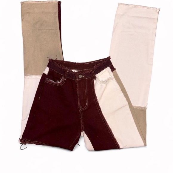 Denim - Colorblock Women Jeans